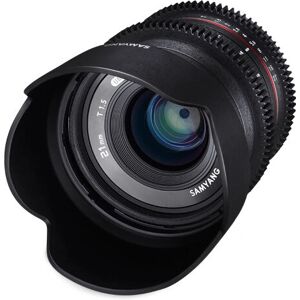 Samyang 21mm T1.5 ED AS UMC CS Groothoeklens Samyang 21mm T1.5 ED AS UMC CS Groothoeklens