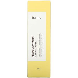 iUnik Propolis Vitamin Night Mask for Skin Renewal - Sleeping Mask iUnik Propolis Vitamin Night Mask for Skin Renewal - Sleeping Mask
