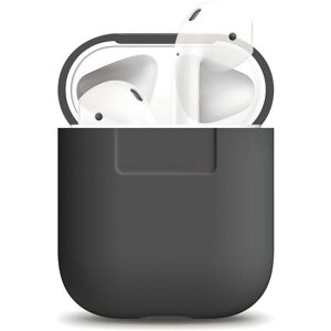 Elago Tummanharmaa silikoninen AirPods-kotelo - Kuulokkeiden lisävarusteet Elago Tummanharmaa silikoninen AirPods-kotelo - Kuulokkeiden lisävarusteet