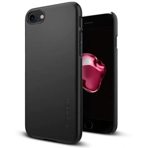 Custodia sottile Spigen nera per iPhone SE 2022/2020, 7/8 Custodia sottile Spigen nera per iPhone SE 2022/2020, 7/8
