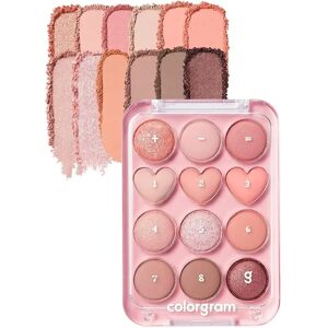 Colorgram, Paleta Cieni Brzoskwinia + Koral - Paleta Cieni Colorgram, Paleta Cieni Brzoskwinia + Koral - Paleta Cieni