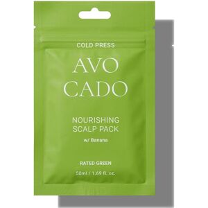 Rated Green Cold Press Avocado Nourishing Scalp Pack - 50ml Rated Green Cold Press Avocado Nourishing Scalp Pack - 50ml