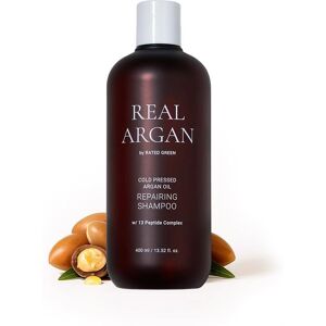 Rated Green Ekte Argan Kaldpresset Arganolje Reparerende Shampoo (400 ml) Rated Green Ekte Argan Kaldpresset Arganolje Reparerende Shampoo (400 ml)