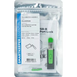 Smartkeeper MUL04PKGN Bloqueur de Port Micro USB-B - Vert - Publicité Smartkeeper MUL04PKGN Bloqueur de Port Micro USB-B - Vert - Publicité
