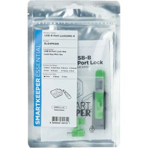 Smartkeeper BL04PKGY Bloqueur de port vert - Port blocker - Publicité Smartkeeper BL04PKGY Bloqueur de port vert - Port blocker - Publicité