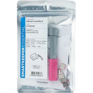 Smartkeeper UL03PKPK Blocco porte rosa - Port Blocker Smartkeeper UL03PKPK Blocco porte rosa - Port Blocker