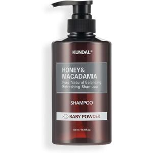 KUNDAL Honey & Macadamia Baby Powder - Shampoo for tørt og beskadiget hår KUNDAL Honey & Macadamia Baby Powder - Shampoo for tørt og beskadiget hår