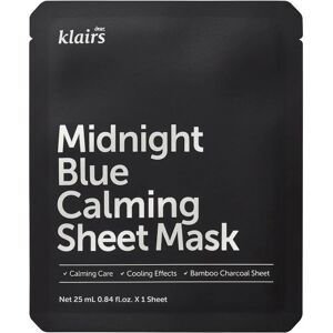 dear, klairs Midnight Blue Calming Sheet Mask (25ml) dear, klairs Midnight Blue Calming Sheet Mask (25ml)