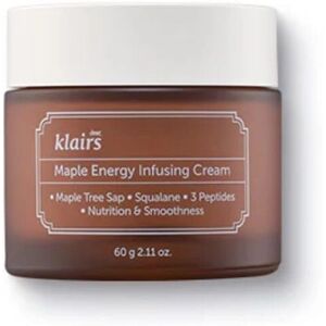 Klairs Maple Energy Infusing Cream - Huidversteviging & Elasticiteit - 60g Klairs Maple Energy Infusing Cream - Huidversteviging & Elasticiteit - 60g