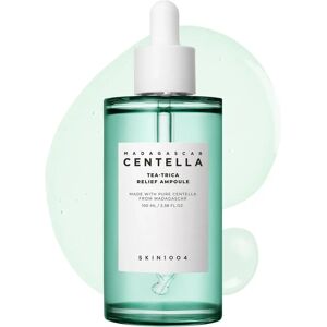 SKIN1004 Madagascar Centella Tea-Trica Relief Ampoule - Soothing Face Serum for Acne-prone Skin - 100 ml SKIN1004 Madagascar Centella Tea-Trica Relief Ampoule - Soothing Face Serum for Acne-prone Skin - 100 ml
