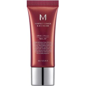 Missha M Perfect Cover BB Cream SPF42/PA+++ Nr 27 Honey Beige - 20 ml Missha M Perfect Cover BB Cream SPF42/PA+++ Nr 27 Honey Beige - 20 ml