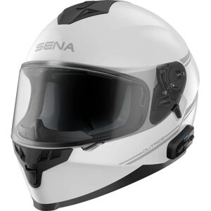 Casque Moto Blanc 2XL Sena Outride - Casque - Publicité Casque Moto Blanc 2XL Sena Outride - Casque - Publicité