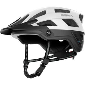 Casque VTT Sena M1 Evo - Bluetooth - Blanc - Léger - Publicité Casque VTT Sena M1 Evo - Bluetooth - Blanc - Léger - Publicité