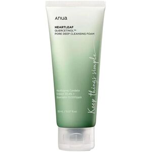 Anua Heartleaf Quercetinol Pore Deep Cleansing Foam - Deep Cleansing Face Wash for Oily & Combination Skin Anua Heartleaf Quercetinol Pore Deep Cleansing Foam - Deep Cleansing Face Wash for Oily & Combination Skin