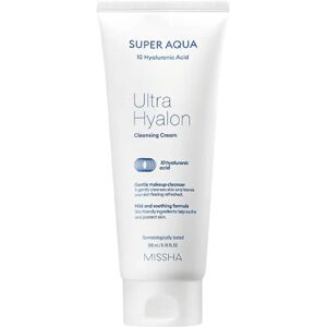 Missha Super Aqua 10 Acide Hyaluronique Crème - Nettoyant pour Femmes Missha Super Aqua 10 Acide Hyaluronique Crème - Nettoyant pour Femmes
