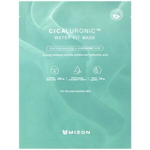 Mizon Cicaluronic Water Fit Mask - Hydrating, Soothing Face Mask Mizon Cicaluronic Water Fit Mask - Hydrating, Soothing Face Mask
