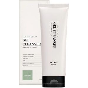 Village 11 Factory Active Clean Gel Cleanser - Facial Cleansing Gel for All Skin Types Village 11 Factory Active Clean Gel Cleanser - Facial Cleansing Gel for All Skin Types