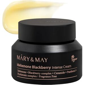Mary & May Idebenone + Blackberry Cream - Anti-Aging Brightening Moisturizer Mary & May Idebenone + Blackberry Cream - Anti-Aging Brightening Moisturizer