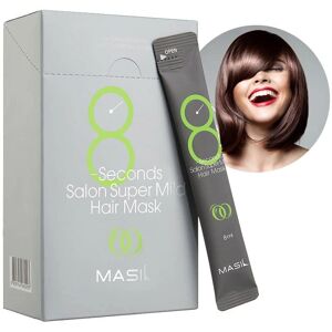 Masil 8 Secondes Masque Capillaire - Éclat, Humide, Résistant - Type de Cheveux - Publicité Masil 8 Secondes Masque Capillaire - Éclat, Humide, Résistant - Type de Cheveux - Publicité