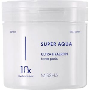 MISSHA Super Aqua Ultra Hyalron Toner Pads - Hydrating Skincare MISSHA Super Aqua Ultra Hyalron Toner Pads - Hydrating Skincare