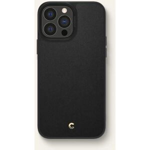 Spigen läderfodral för iPhone 13 Pro Max - Svart Spigen läderfodral för iPhone 13 Pro Max - Svart