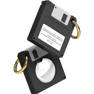 ELAGO Floppy Disk AirTag-etikett - Svart ELAGO Floppy Disk AirTag-etikett - Svart