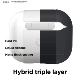 Elago AirPods 3 Liquid Hybrid Suojakotelo - Langattoman latauksen kotelo Elago AirPods 3 Liquid Hybrid Suojakotelo - Langattoman latauksen kotelo