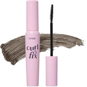 ETUDE Curl Fix Mascara - Harmaa ruskea - Tilavuus & Koukistus ETUDE Curl Fix Mascara - Harmaa ruskea - Tilavuus & Koukistus
