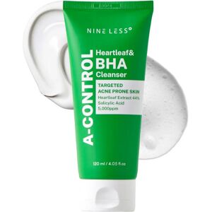 NINELESS NINE LESS A-Control Heartleaf & BHA Cleanser 120 ml - Cleansing Gel NINELESS NINE LESS A-Control Heartleaf & BHA Cleanser 120 ml - Cleansing Gel