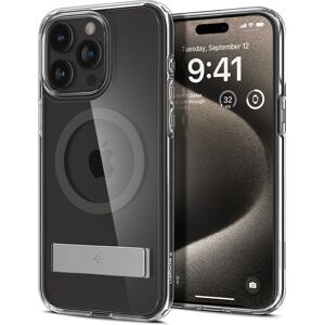 Spigen Ultra Hybrid S MagSafe hoes voor iPhone 15 Pro Max - Grafiet Spigen Ultra Hybrid S MagSafe hoes voor iPhone 15 Pro Max - Grafiet