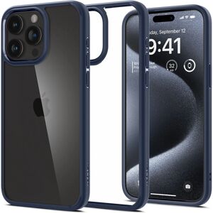 Spigen Ultra Hybrid para iPhone 15 Pro - Capa Azul Marinho Spigen Ultra Hybrid para iPhone 15 Pro - Capa Azul Marinho