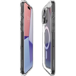 Coque Ultra Hybrid Magnétique Blanche pour iPhone 15 Pro - Spigen - Publicité Coque Ultra Hybrid Magnétique Blanche pour iPhone 15 Pro - Spigen - Publicité