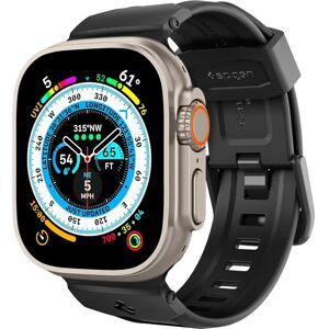 Spigen Apple Watch Rugged Ultra Band Schwarz TPU - Smart Wearable Accessories Spigen Apple Watch Rugged Ultra Band Schwarz TPU - Smart Wearable Accessories