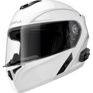 Casque Moto SENA Outrush R - Bluetooth, ECE 22.06, Blanc - Publicité Casque Moto SENA Outrush R - Bluetooth, ECE 22.06, Blanc - Publicité