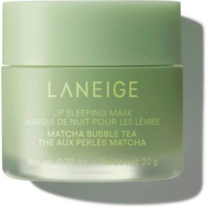Laneige - Lip Sleeping Mask - Matcha Bubble Tea - 20g - Night Lip Mask Laneige - Lip Sleeping Mask - Matcha Bubble Tea - 20g - Night Lip Mask