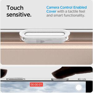 Spigen Weißes iPhone 16 Pro MagSafe Hülle - Transparent, Schutz Spigen Weißes iPhone 16 Pro MagSafe Hülle - Transparent, Schutz