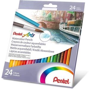 Pentel Arts Akvarellpennor - Blandat - 24 stycken Pentel Arts Akvarellpennor - Blandat - 24 stycken