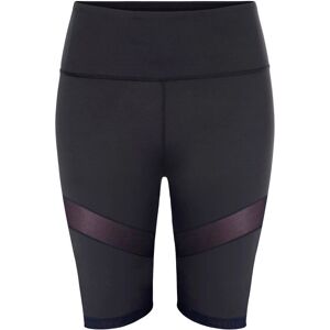 LASCANA ACTIVE Cykelshorts - Sporty Ensfarvet Sort til Fitness LASCANA ACTIVE Cykelshorts - Sporty Ensfarvet Sort til Fitness