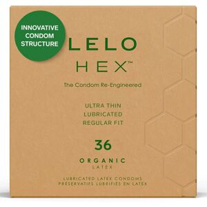 Lelo Hex Organic Latex 36 Pack - Condoms Lelo Hex Organic Latex 36 Pack - Condoms
