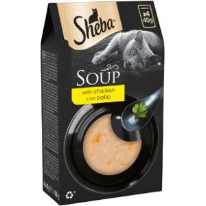 Nourriture pour chats Sheba - Soupe Classique Poulet 40x40 g Nourriture pour chats Sheba - Soupe Classique Poulet 40x40 g