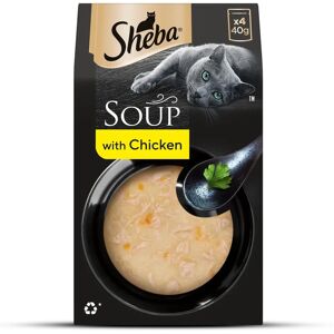 Sheba Chicken Fillet Cat Soup - Wet Food for Adults Sheba Chicken Fillet Cat Soup - Wet Food for Adults