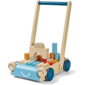 Plan Toys Marchette Bébé - Beige - Poignée Ajustable - 24 Cubes en Bois - Frein de Sécurité - Collection Verger - Publicité Plan Toys Marchette Bébé - Beige - Poignée Ajustable - 24 Cubes en Bois - Frein de Sécurité - Collection Verger - Publicité