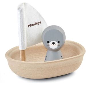 PlanToys Bateau Flottant avec Foca - Jouet de bain pour enfants PlanToys Bateau Flottant avec Foca - Jouet de bain pour enfants