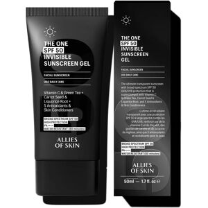 Allies of Skin The One SPF50 Vitamin C & Green Tea Sunscreen Gel - 50ml - Water Resistant - Face the Future Allies of Skin The One SPF50 Vitamin C & Green Tea Sunscreen Gel - 50ml - Water Resistant - Face the Future