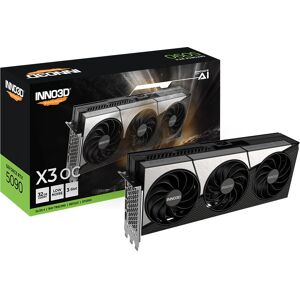 Inno3D GeForce RTX 5090 X3 OC - 32GB GDDR7 - Høyytelses grafikkort Inno3D GeForce RTX 5090 X3 OC - 32GB GDDR7 - Høyytelses grafikkort
