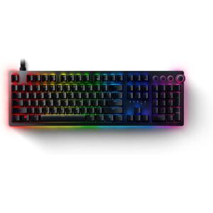 Razer Huntsman V2 Gaming Keyboard - Optical, RGB, UK Black Razer Huntsman V2 Gaming Keyboard - Optical, RGB, UK Black