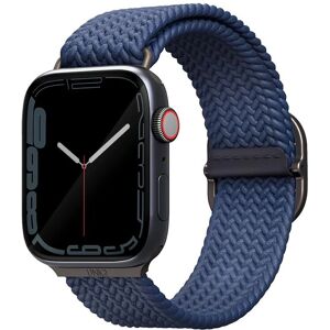 UNIQ Marineblauw Apple Watch Band - Series 1-8, SE, Ultra - Ademend Nylonsband UNIQ Marineblauw Apple Watch Band - Series 1-8, SE, Ultra - Ademend Nylonsband
