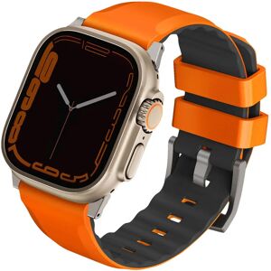 Bracelet en silicone orange Uniq pour Apple Watch - Series 1-8, Ultra Bracelet en silicone orange Uniq pour Apple Watch - Series 1-8, Ultra