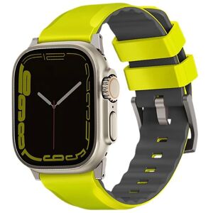Bracelet en silicone Uniq pour Apple Watch - Léger, Étanche, Vert - Accessoire Montre Connectée Bracelet en silicone Uniq pour Apple Watch - Léger, Étanche, Vert - Accessoire Montre Connectée
