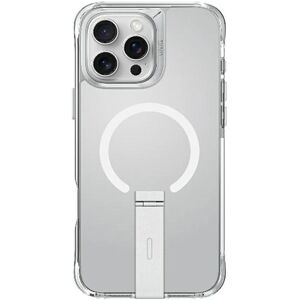 Coque transparente pour iPhone 16 Pro Max avec support vertical Uniq Coque transparente pour iPhone 16 Pro Max avec support vertical Uniq